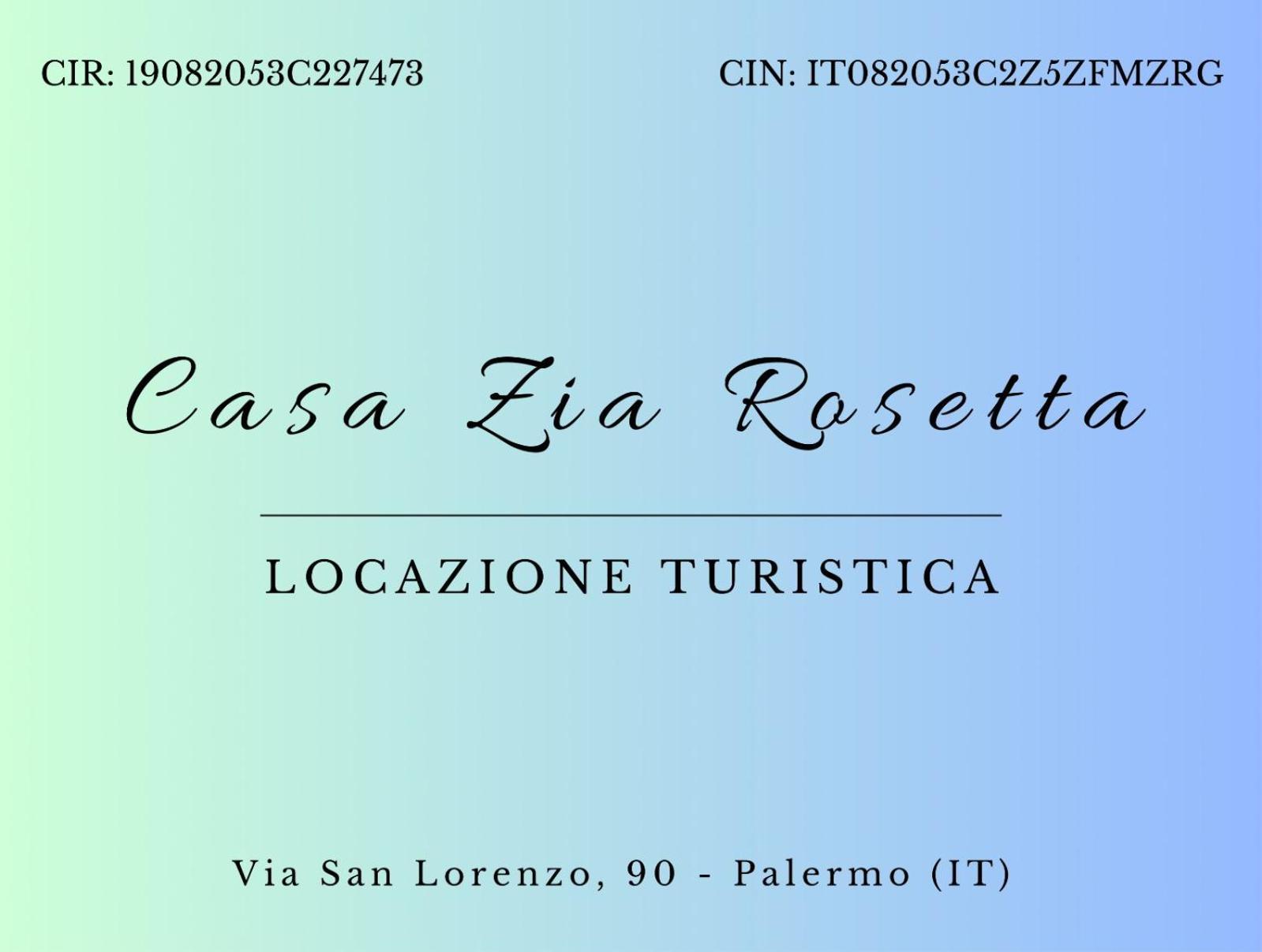 شقة Casa Zia Rosetta باليرمو المظهر الخارجي الصورة